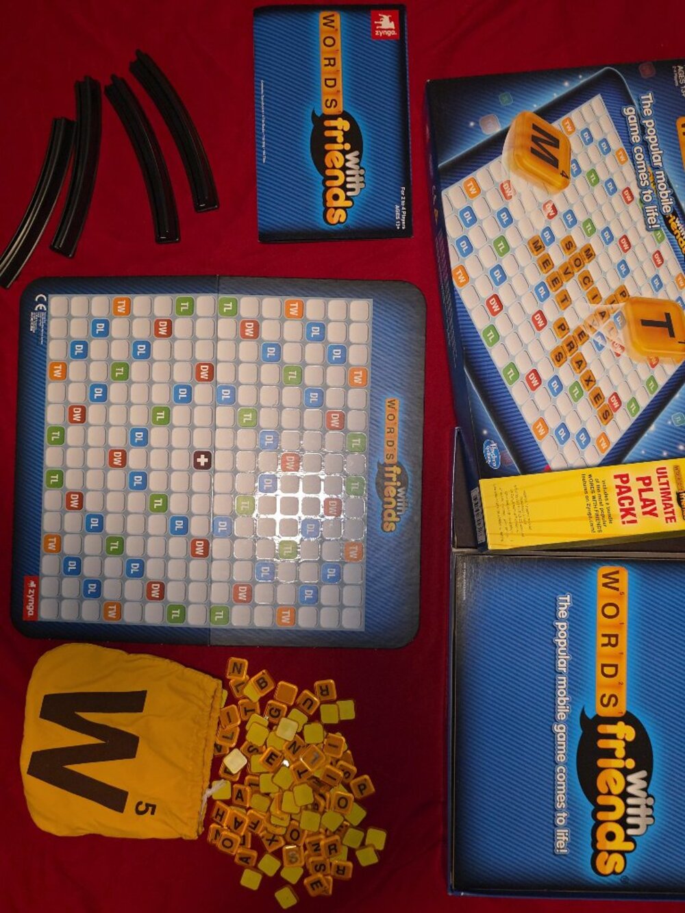 Hasbro / Zynga Words With Friends Board Game, Model A2059